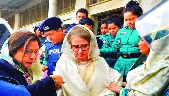 Khaleda's bail hearing on Thursday